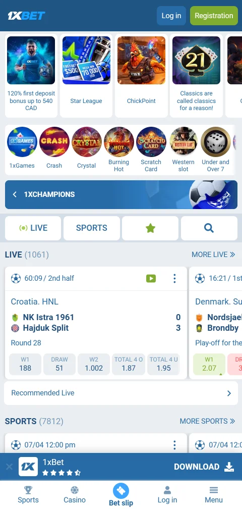 Experiencia móvil optimizada de 1xBet Casino México accesible en navegador sin aplicación nativa