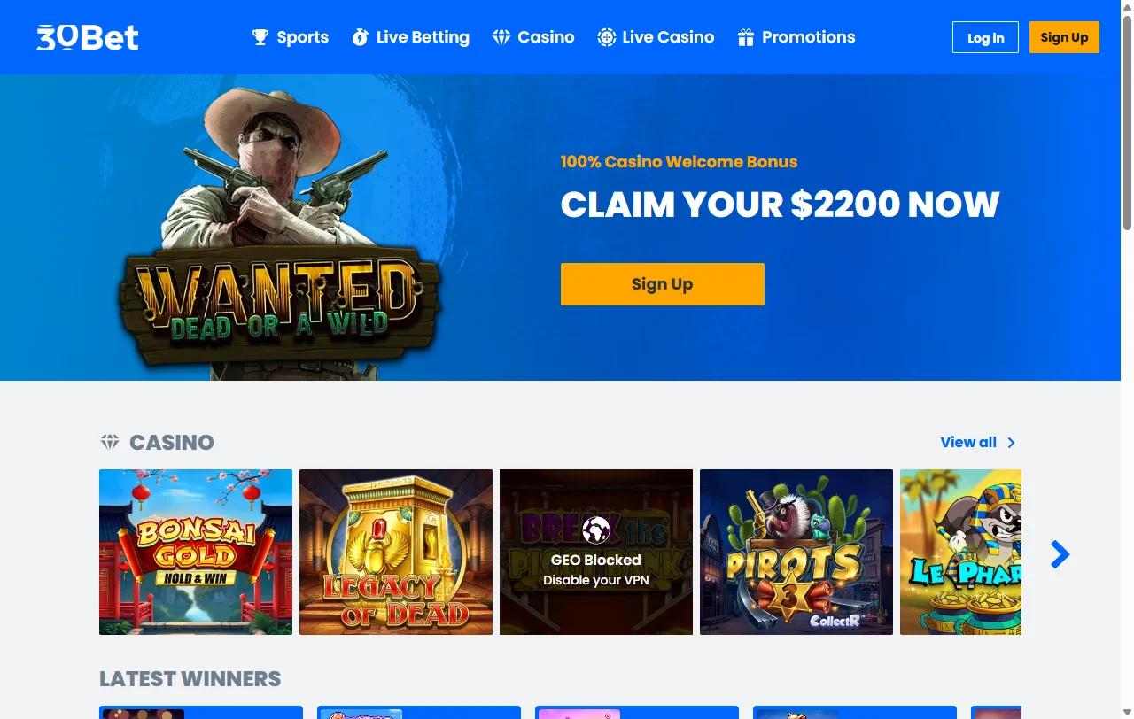 Análisis completo de 30 bet Casino México cubriendo características, juegos y experiencia regulada
