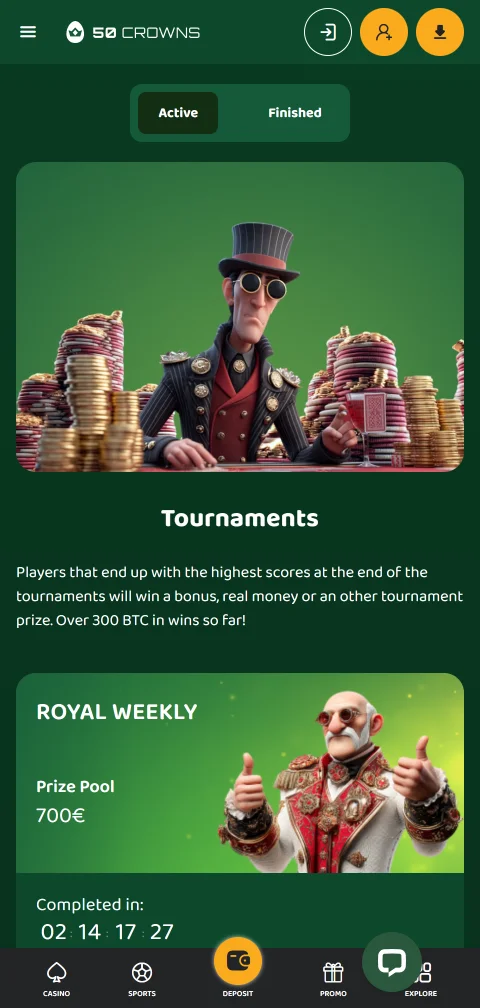 50 crowns Casino México en dispositivos móviles - experiencia optimizada para iPhone y Android