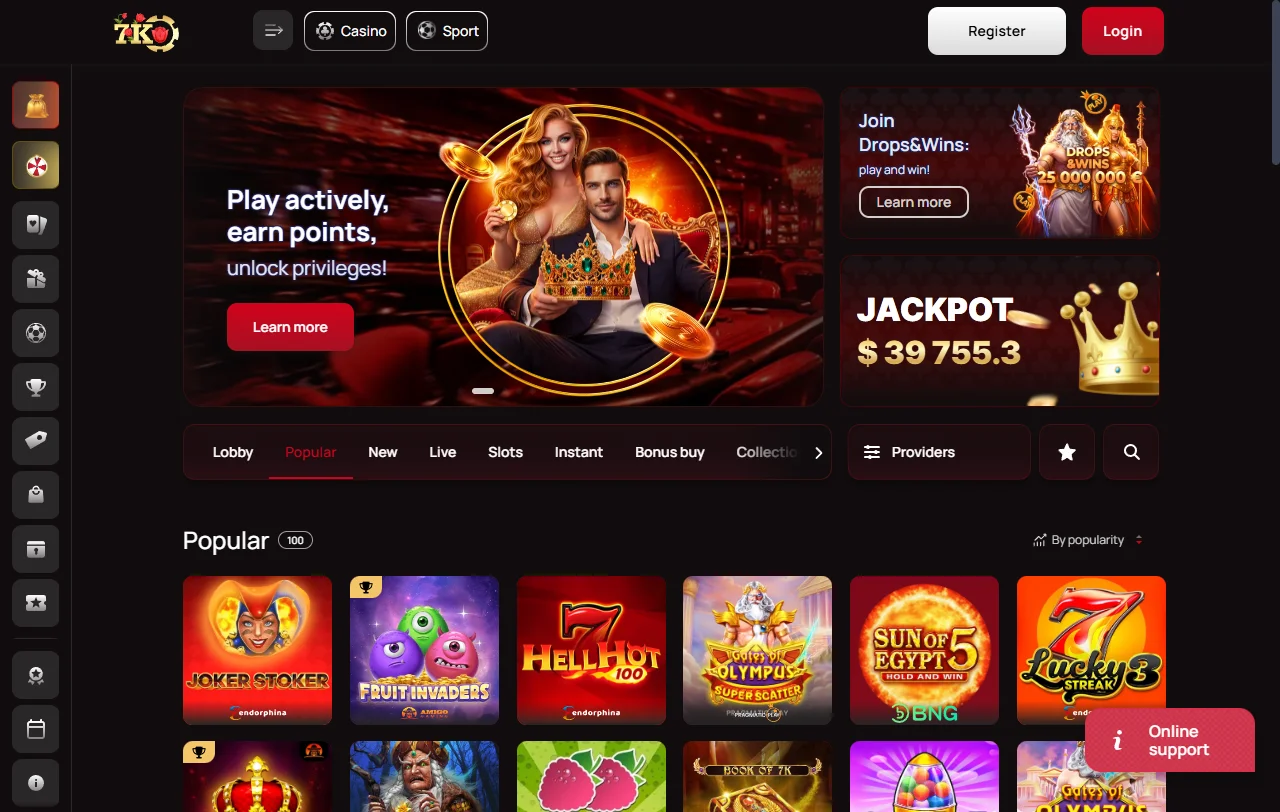 Análisis completo de 7k Casino México para jugadores mexicanos en escritorio