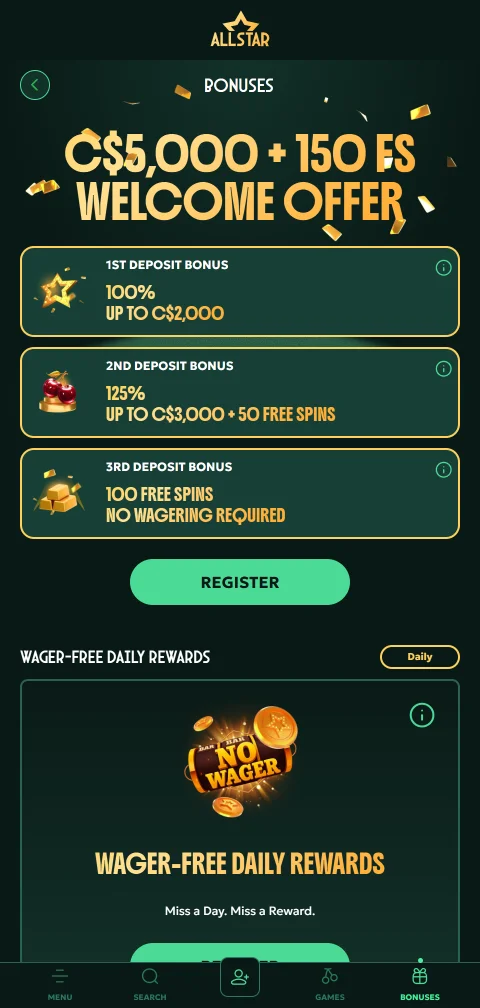 Métodos de pago en AllStar Casino México incluyendo depósitos y retiros en dispositivo móvil