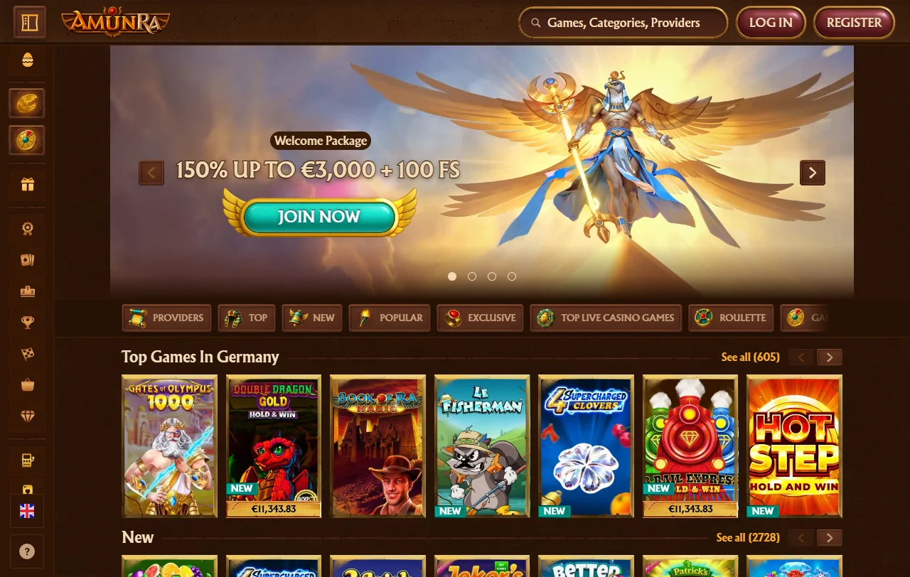 AmunRa Casino México - análisis completo de plataforma y características para jugadores mexicanos