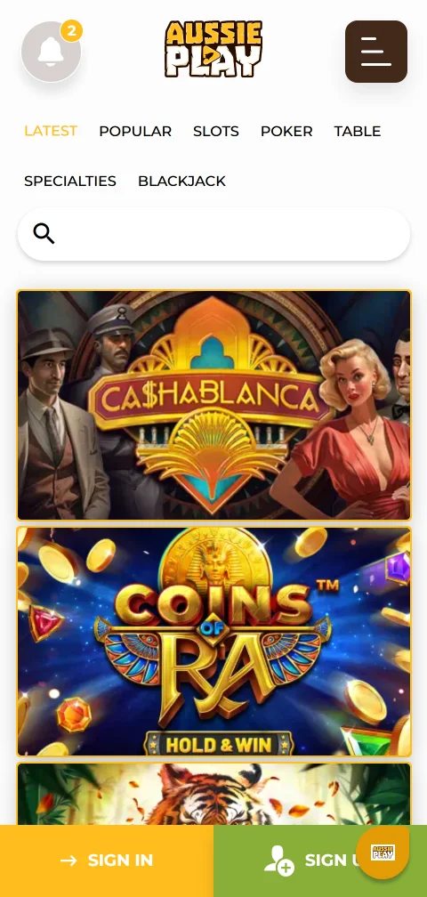 Métodos de depósito y retiro aceptados en Aussie Play Casino México para México