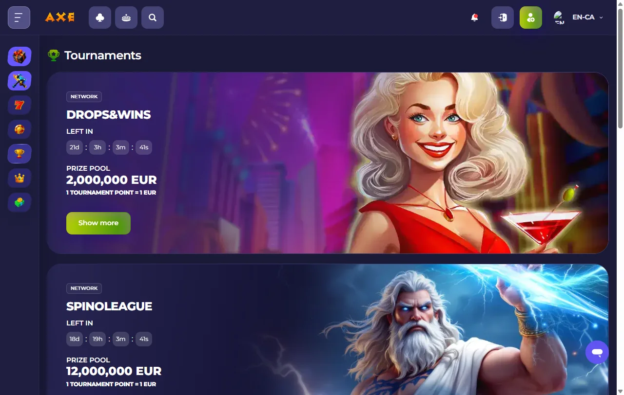 Bono de bienvenida y promociones disponibles en Axe Casino México para nuevos jugadores