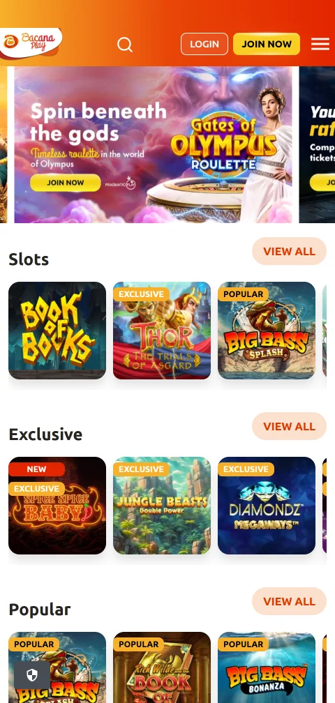 Aplicación móvil de Bacana Play Casino México con acceso completo a juegos en iOS y Android