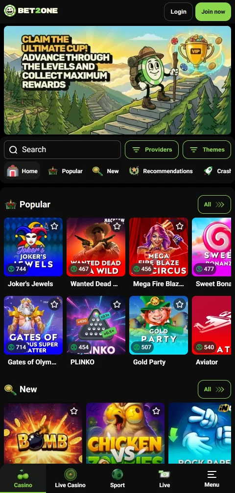 Bet2one Casino México en dispositivos móviles - experiencia de juego optimizada para teléfonos