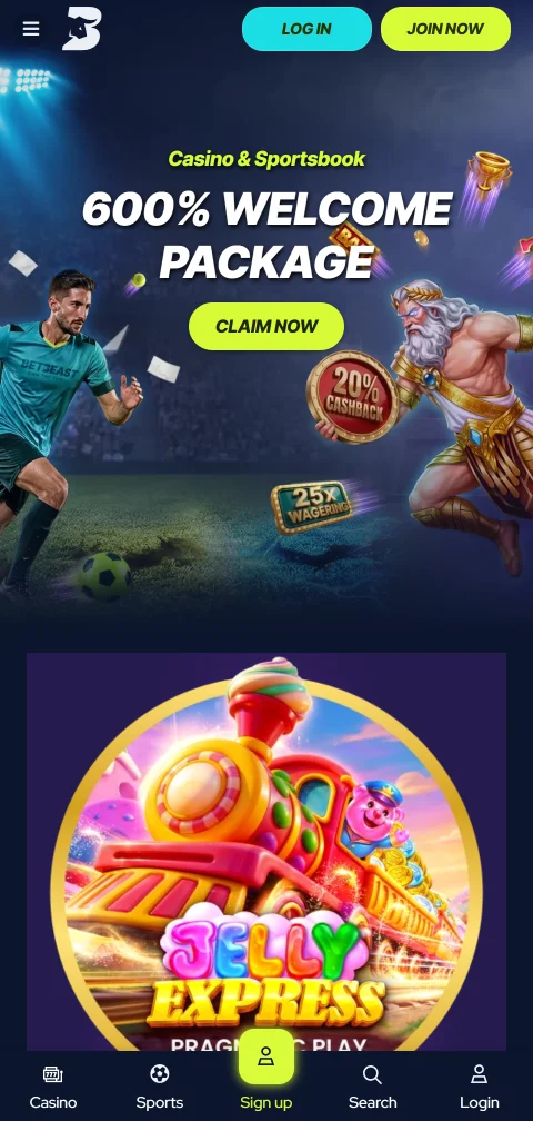 BetBeast Casino México optimizado para dispositivos móviles Android e iOS