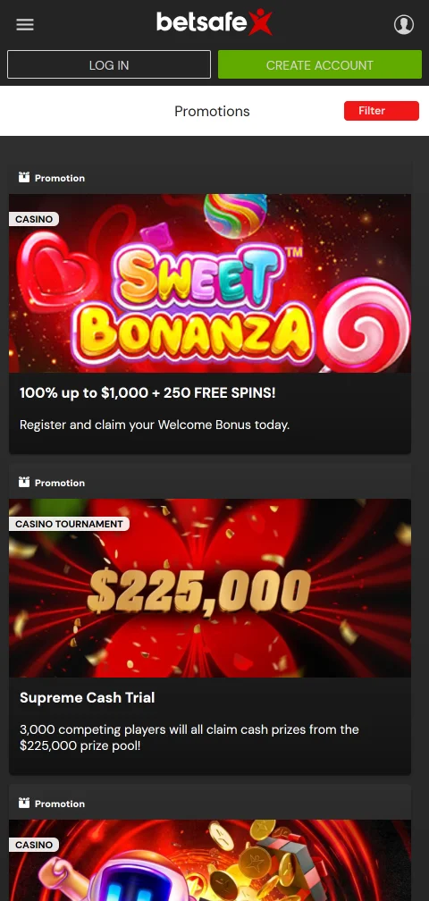 Licencia de Curaçao y protecciones de seguridad de Betsafe Casino México para jugadores mexicanos