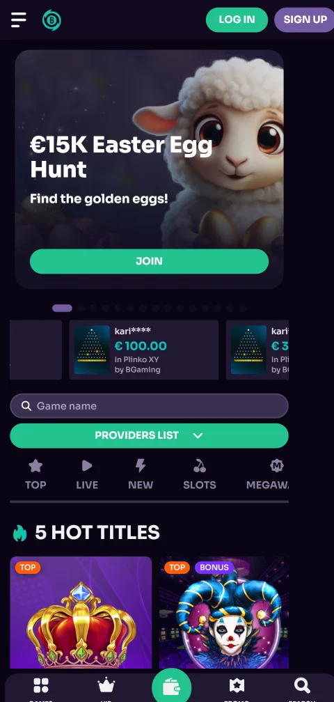 Juego móvil en Betzard Casino México - acceso completo desde smartphone sin aplicación descargable
