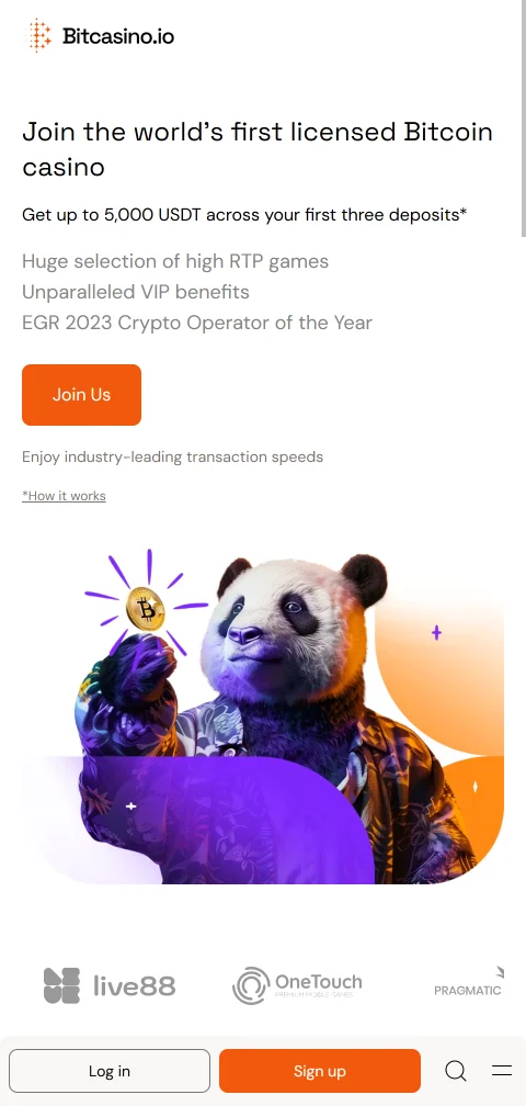 Bitcasino.io Casino México en dispositivos móviles - experiencia de juego y características