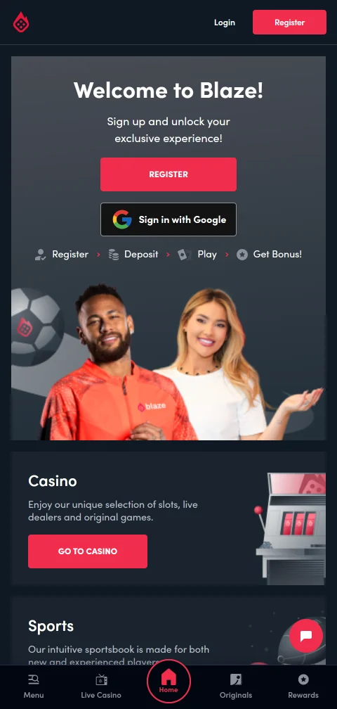 Experiencia de juego móvil optimizada en Blaze Casino México accesible desde navegador web