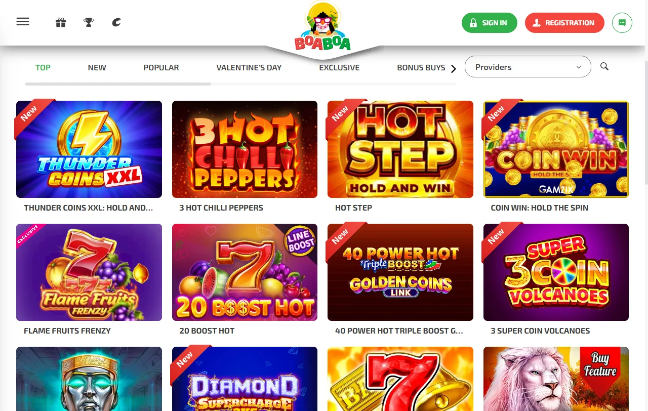Bonificación de bienvenida y promociones en BoaBoa Casino México para nuevos jugadores mexicanos