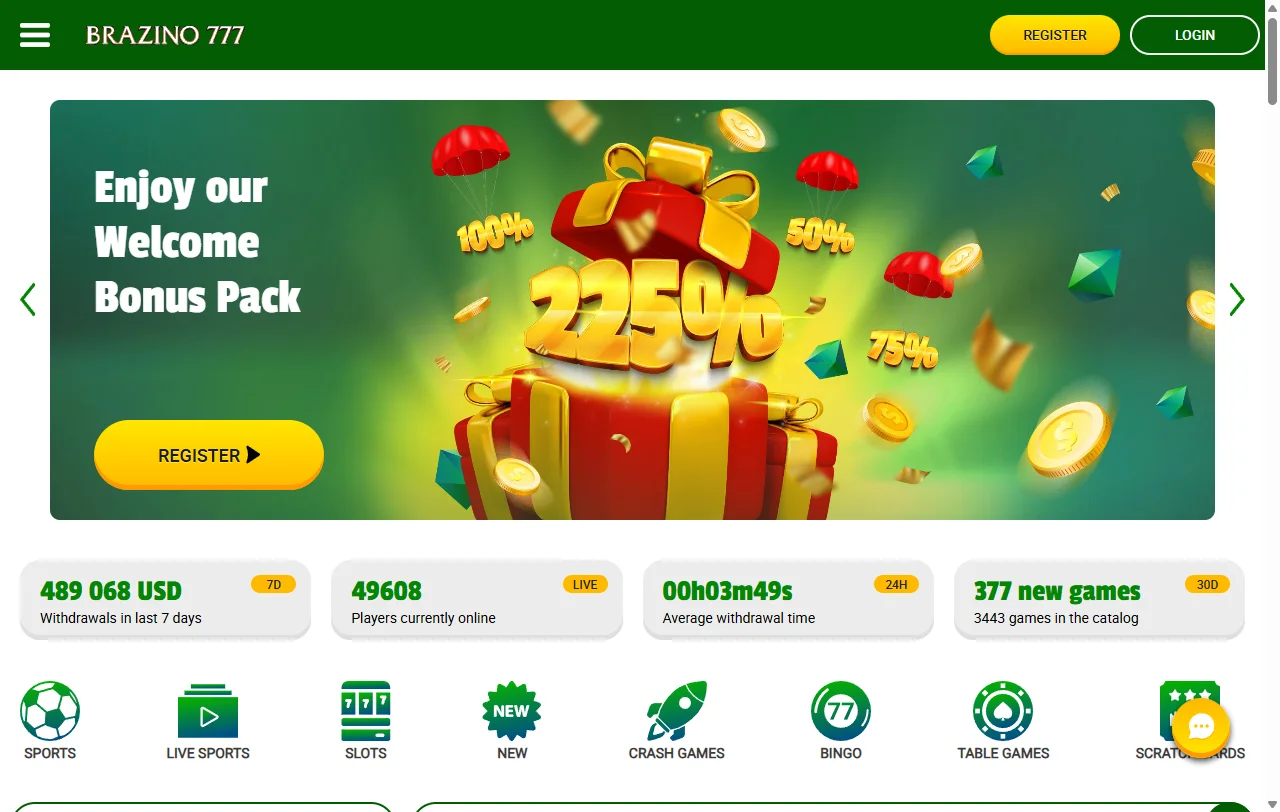Brazino777 Casino México - plataforma completa de juego en línea para jugadores mexicanos