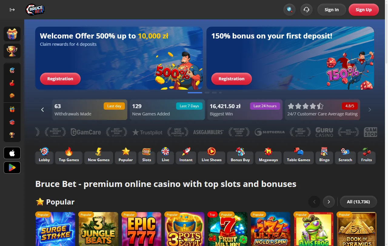 Análisis completo de BruceBet Casino México con revisión editorial honesta para jugadores mexicanos
