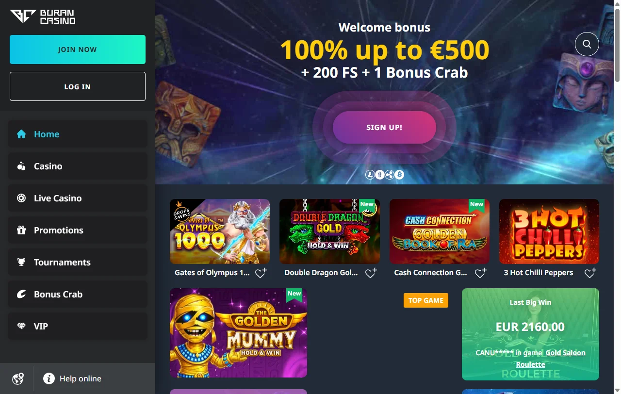 Buran Casino México - plataforma completa revisada para jugadores mexicanos