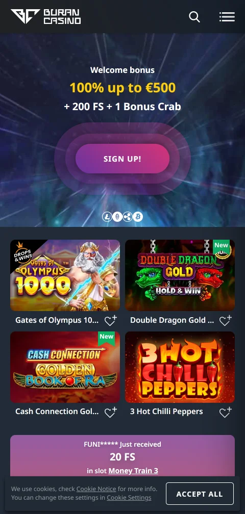 Acceso móvil a Buran Casino México - experiencia optimizada para dispositivos