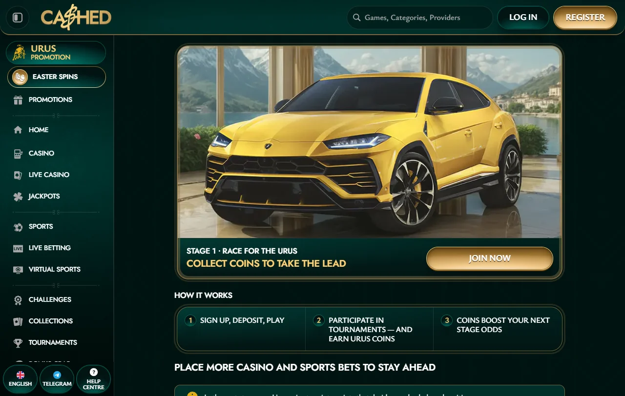 Estructura de bonificación de bienvenida y promociones recurrentes disponibles en Cashed Casino México