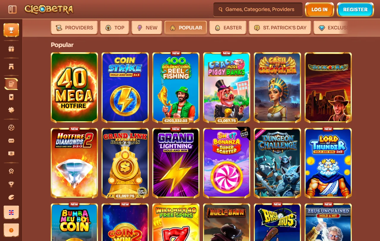 Bonos y promociones Cleobetra Casino México - bono bienvenida 100% hasta 1,500 MXN y programa VIP con cashback