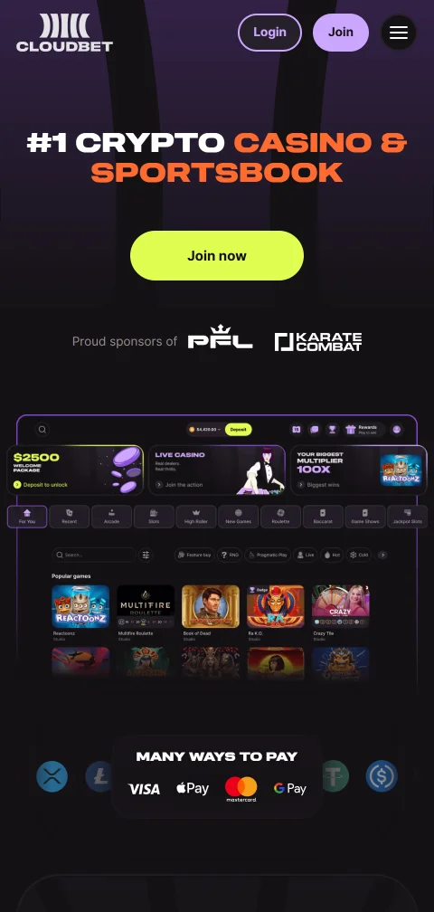 Cloudbet Casino México en dispositivos móviles - experiencia de juego optimizada y accesibilidad