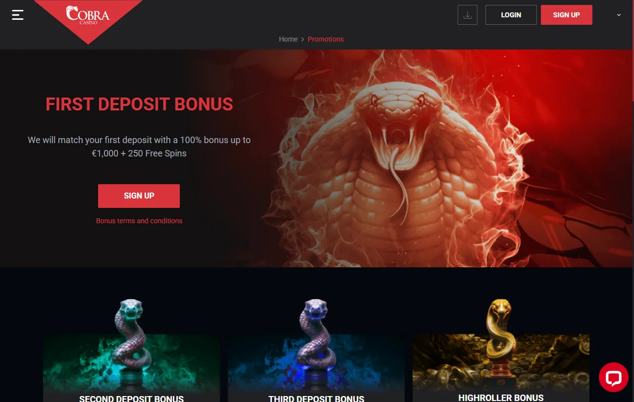 Catálogo de 3,500+ juegos en Cobra Casino México incluyendo tragamonedas y mesa en vivo de proveedores principales