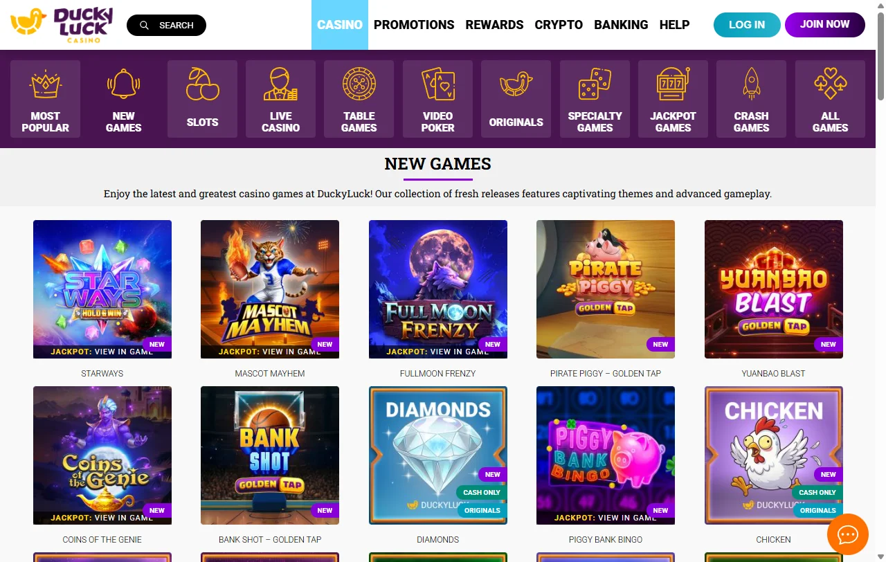 Análisis completo de DuckyLuck Casino México cubriendo todas las características para jugadores mexicanos