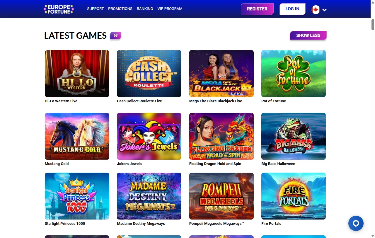 Bonificaciones y promociones en Europe Fortune Casino México - bono inicial y ofertas recurrentes