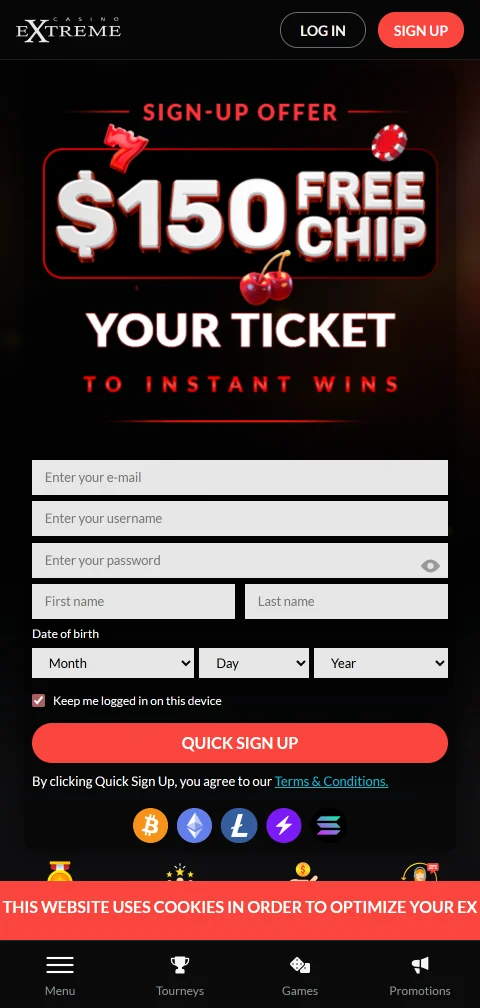 Extreme Casino México en dispositivos móviles - experiencia de juego optimizada