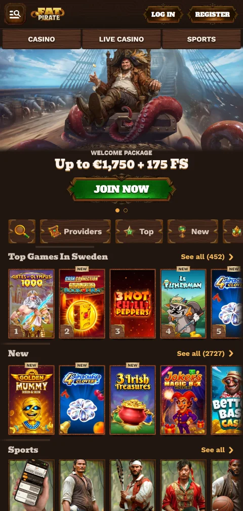Fat Pirate Casino México en dispositivos móviles — experiencia de juego optimizada