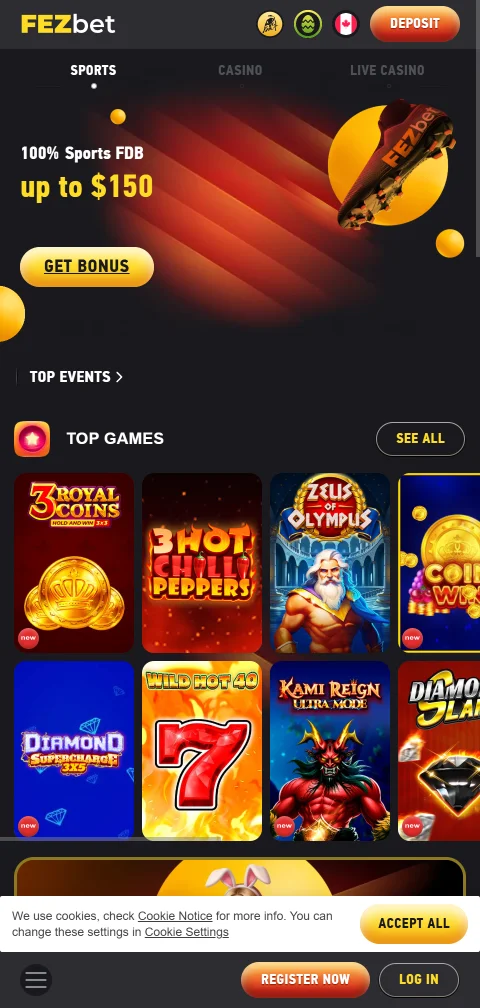 FezBet Casino México en dispositivos móviles — experiencia de juego optimizada para iOS y Android