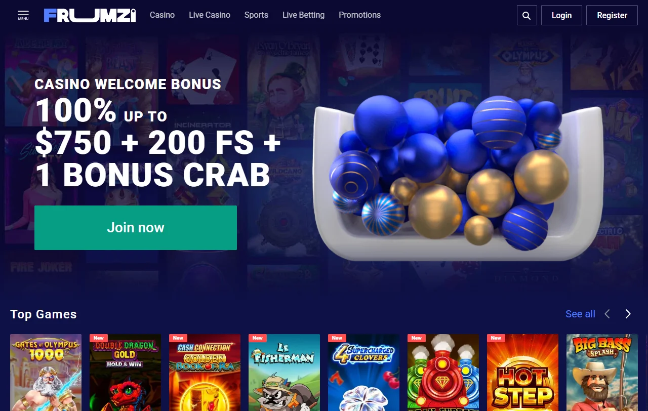 Frumzi Casino México - análisis completo de plataforma para jugadores mexicanos