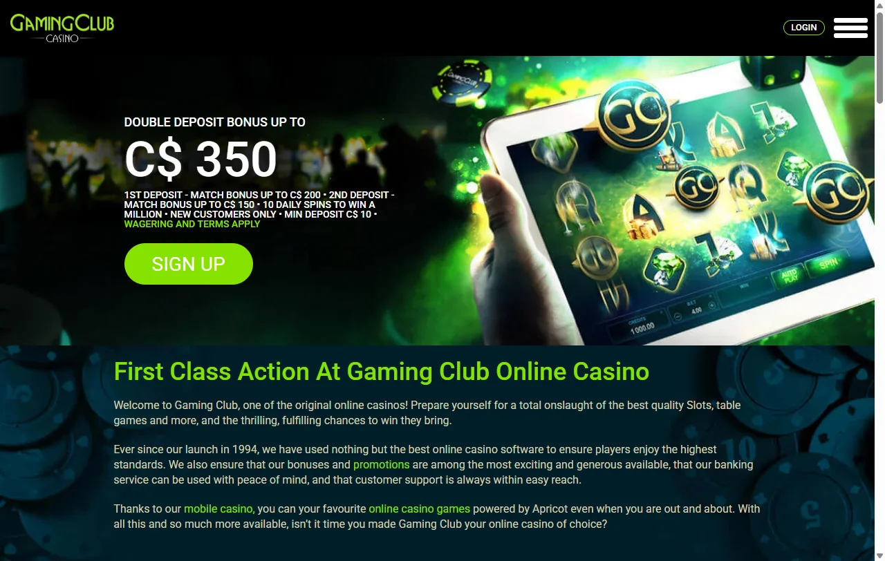 Análisis completo de Gaming Club Casino México incluyendo licencia, juegos y protección de jugadores verificada