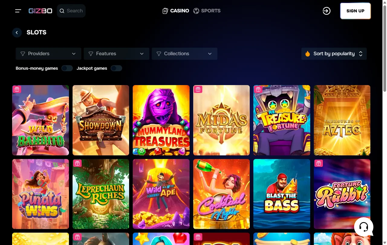 Bonificación de bienvenida y promociones disponibles para nuevos jugadores en Gizbo Casino México