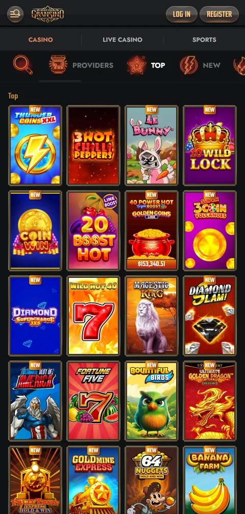 Métodos de depósito y retiro disponibles en Gransino Casino México para jugadores mexicanos