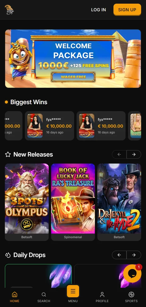 Experiencia móvil de Horus Casino México optimizada para navegadores iOS y Android