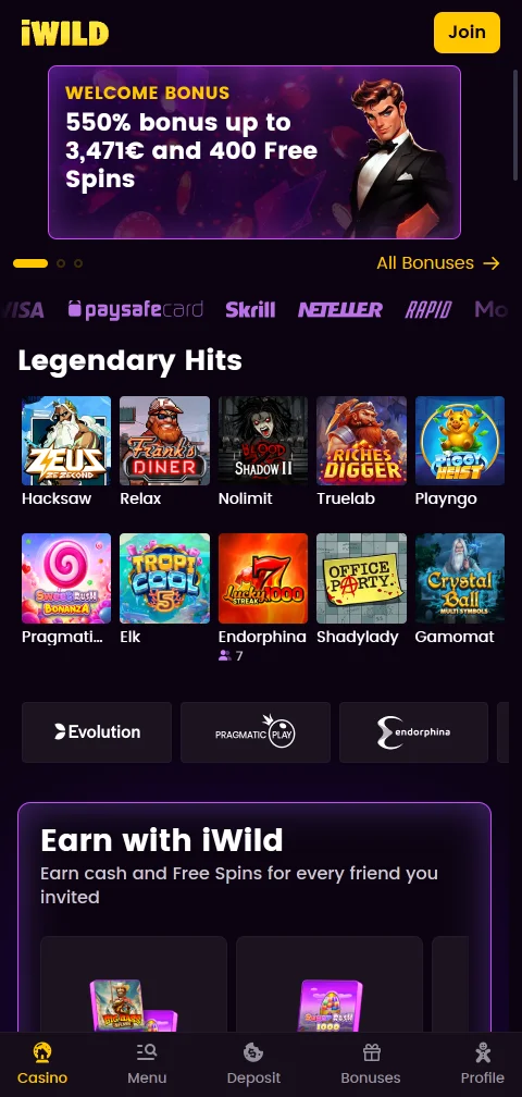 iWild Casino México en dispositivos móviles - experiencia de juego optimizada