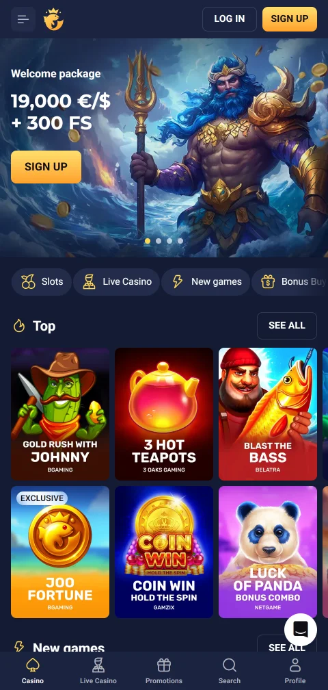 Acceso móvil a Joo Casino México con app nativa iOS y Android optimizada para dispositivos táctiles