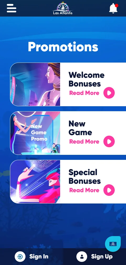 Sección de depósitos y retiros en Las Atlantis Casino México mostrando métodos de pago locales incluyendo SPEI y e-wallets