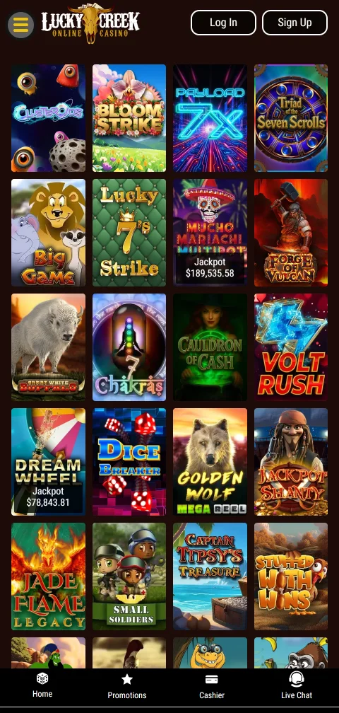 Métodos de depósito y retiro en Lucky Creek Casino México - opciones de pago para jugadores mexicanos