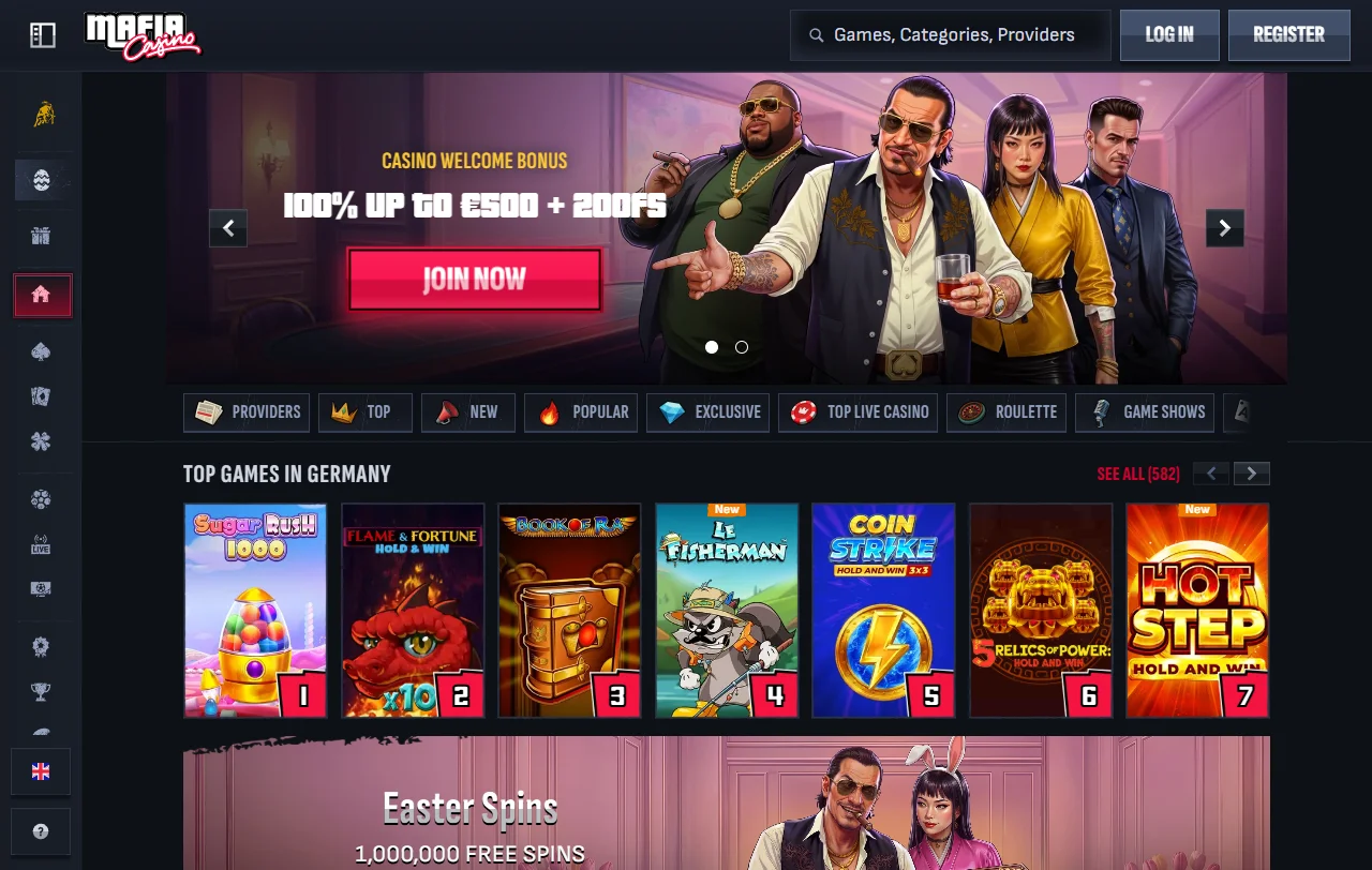 Revisión completa de Mafia Casino México con análisis detallado de características y ofertas para jugadores mexicanos