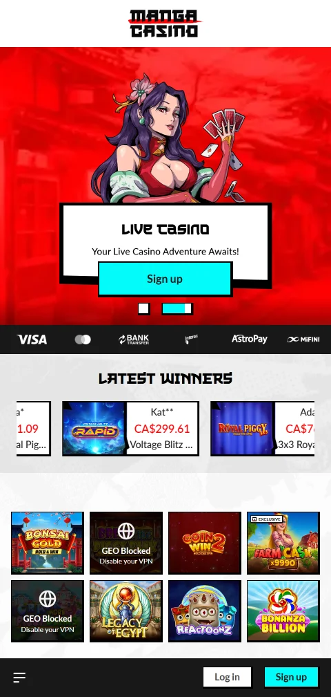 Manga Casino México experiencia de juego móvil optimizada para dispositivos smartphone