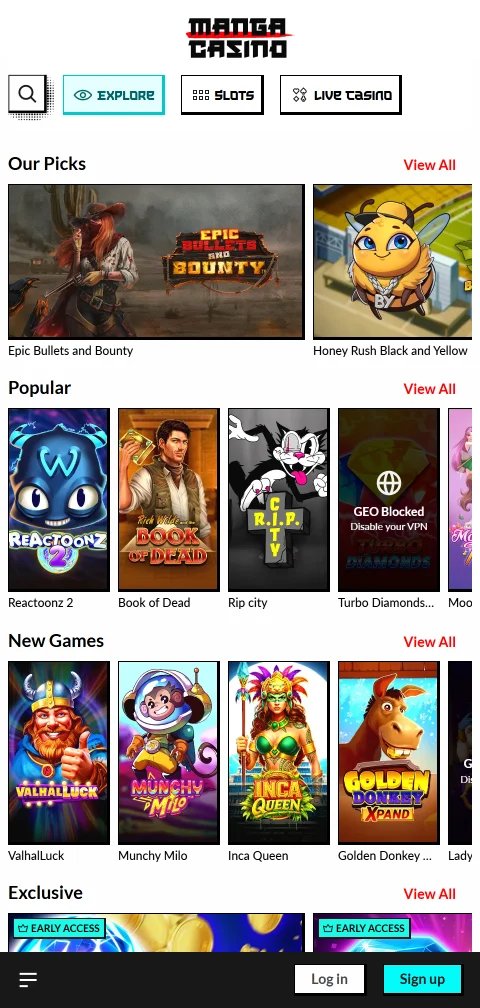 Métodos de pago y opciones de depósito en Manga Casino México versión móvil