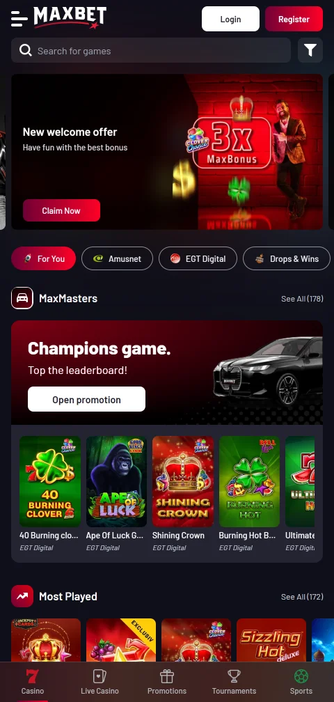 Maxbet Casino México en dispositivos móviles - experiencia de juego optimizada para smartphones y tablets