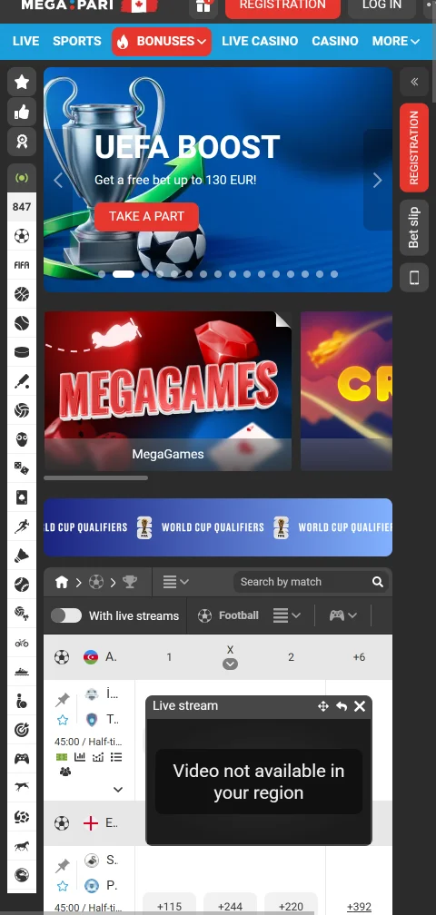 Megapari Casino México en dispositivos móviles - experiencia optimizada para juego