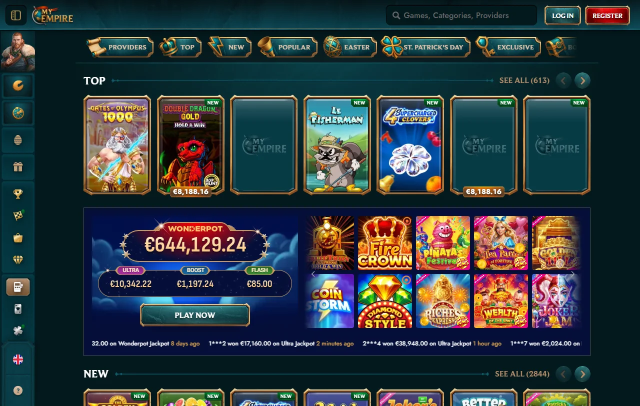 Bonos de bienvenida y promociones disponibles en MyEmpire Casino México para nuevos jugadores