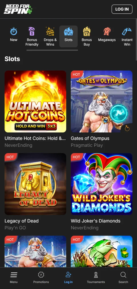 Métodos de depósito y retiro en Need for Spin Casino México - opciones de pago locales México