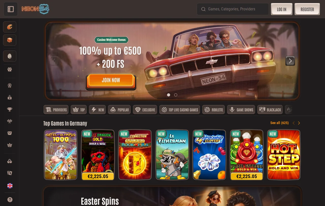 Análisis editorial completo de Neon54 Casino México para jugadores mexicanos