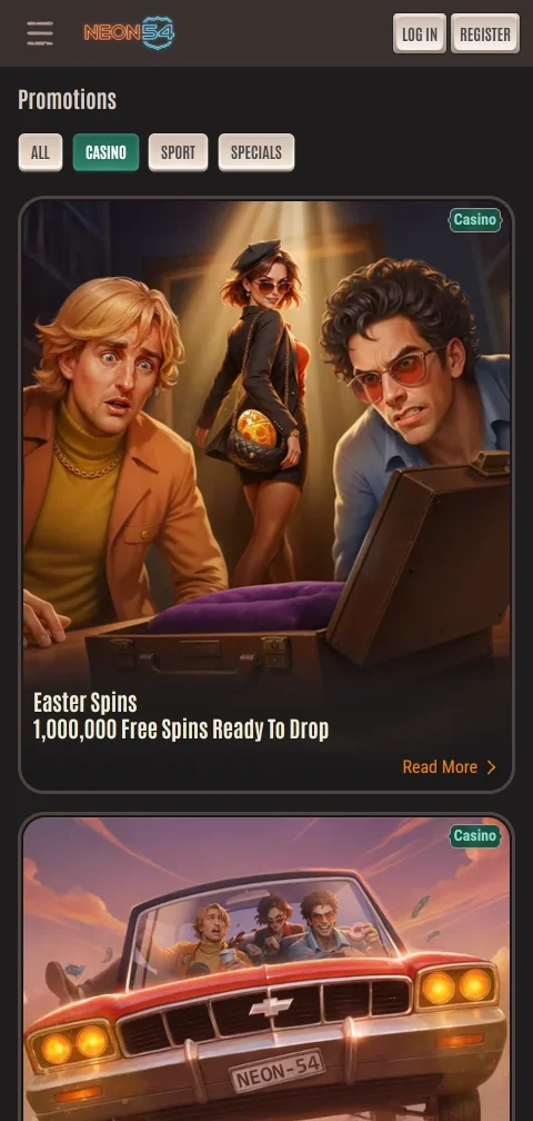 Métodos de depósito y retiro disponibles en Neon54 Casino México