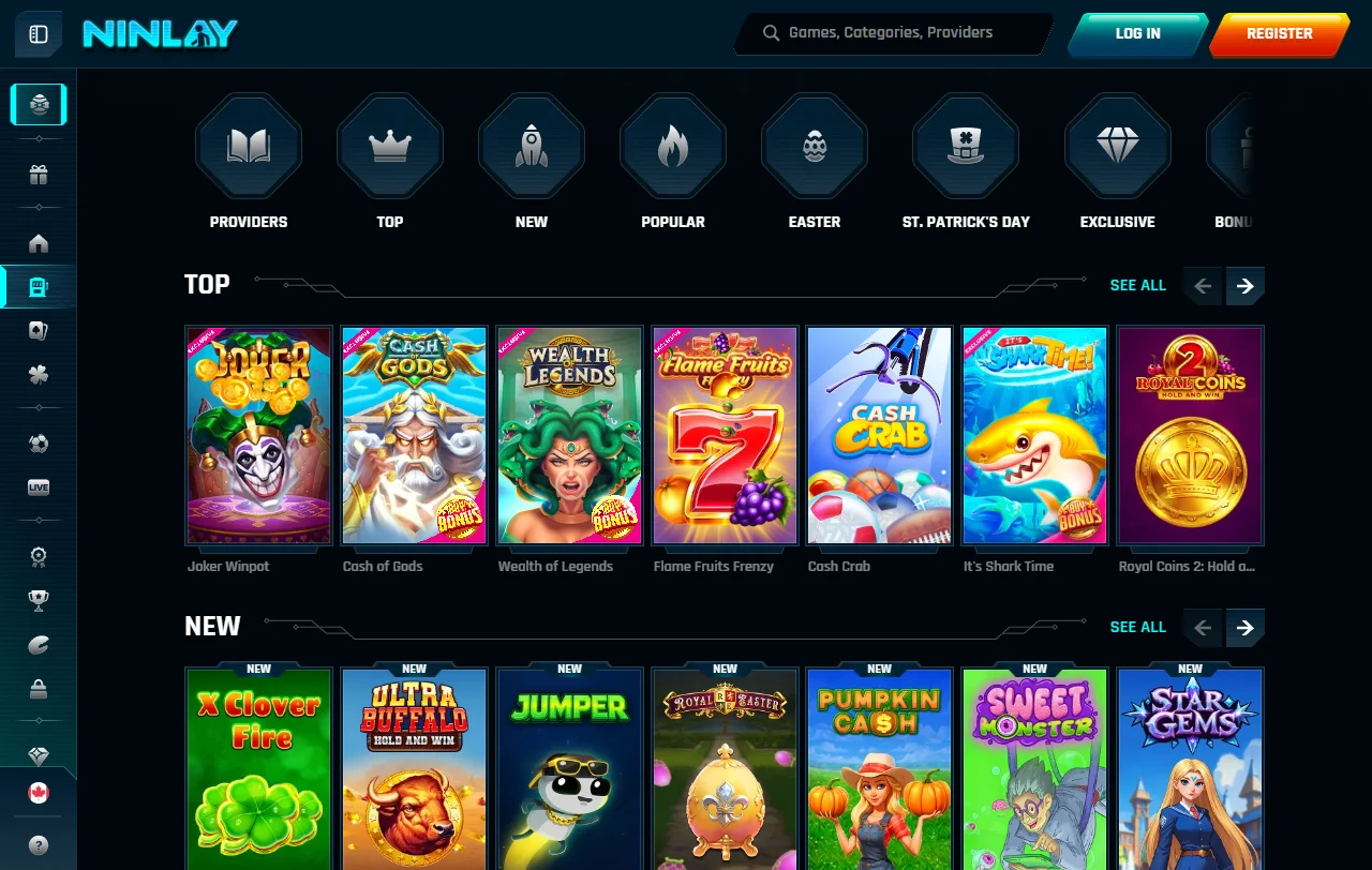 Programa de bonificación de Ninlay Casino México con ofertas de bienvenida y promociones recurrentes