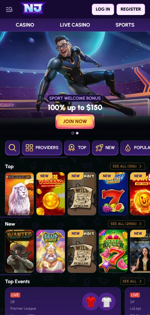 Acceso móvil a Novajackpot Casino México mediante navegador optimizado sin descarga de aplicación requerida