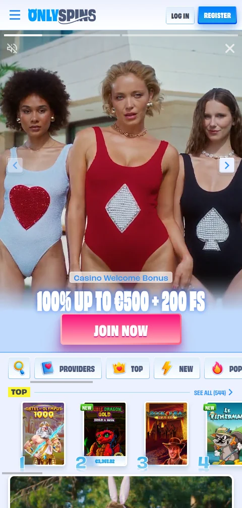 OnlySpins Casino México en dispositivos móviles - experiencia de juego optimizada y características